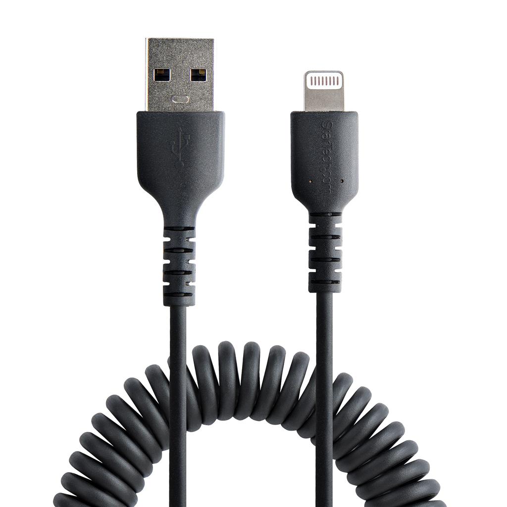 USB to Lightning Cable - 50cm (20in) Coiled USB to Lightning Cable - 50cm (20in) Coiled